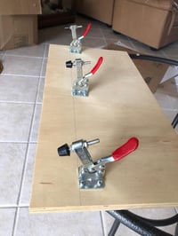 Cleme de fixare orizontale YOUTU GH-201B 90 kg - roșu - 2 bucăți 5