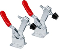 Cleme de fixare orizontale YOUTU GH-201B 90 kg - roșu - 2 bucăți 1
