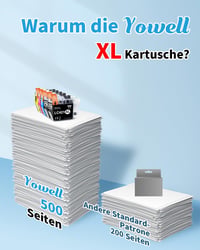 Yowell LC421XL Brother nyomtatópatron 5 darabos csomag DCP-J1050DW MFC-J1010DW 4