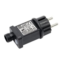 yowin 24V EU Adapter Fényfüzérekhez - 9 Világítási Mód, Időzítő, Memória Funkcióval, IP44 Vízálló Transzformátor Karácsonyi Fényekhez, Jégcs 1