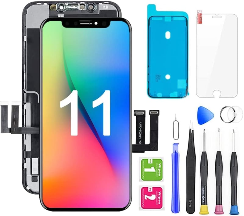 YOXINTA iPhone 11 kijelző csere LCD érintőképernyő 6.1" teljes kerettel