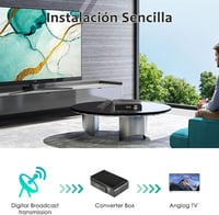 YOYOPOW DVB-T2 HD vevő HEVC H.265 földi digitális tuner 4