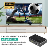 YOYOPOW DVB-T2 HD vevő HEVC H.265 földi digitális tuner 5