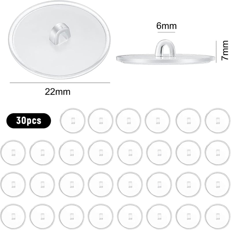 Yphzmtz 30 db Átlátszó Öntapadós Mini Mennyezeti Horog Konyha Fürdőszoba Falra