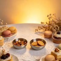 YPLANGENT Set 4 Boluri pentru Sos din Oțel Inoxidabil – ø 8,5 cm Bol Rotund pentru Aperitive, Sosuri, Sushi, Condimente, Gustări, Restaurant, Acasă 5