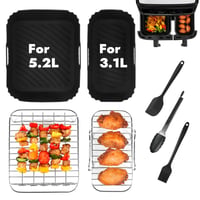 Silikónová forma a mriežka YQL pre Tefal Dual Easy Fry – príslušenstvo k teplovzdušnej fritéze 2