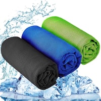 YQXCC Hűtőtörlköző 3 db 120x30 cm Mikroszálas Sporthoz Jógához Utazáshoz 1