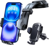 YRU 360° Autós Telefontartó Alumínium Szívókorongos iPhone 16 Pro Max Kompatibilis 1