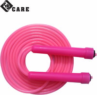 YSCARE Állítható Ugrókötél 3M Fitness Crossfit Nőknek Férfiaknak Gyerekeknek Rózsaszín - pink 6