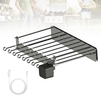 Ysislybin Elektromos Nyársló Rotisserie Grill 10 Nyárssal USB Motorral Automata Kebab Grillezéshez 1