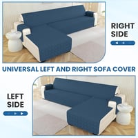 Ystyle vízálló sarokkanapé-huzat 4 személyes, L 300 cm - Berlin Blue 7