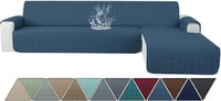 Ystyle vízálló sarokkanapé-huzat 4 személyes, L 300 cm - Berlin Blue 1