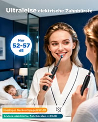 Periuță de dinți electrică rotativă YTEATH PRO pentru adulți și copii, cu 8 capete de rezervă (2 tipuri), 3 intensități, 5 moduri, stație de încărcare montabilă pe perete, temporizator de 2 minute 7