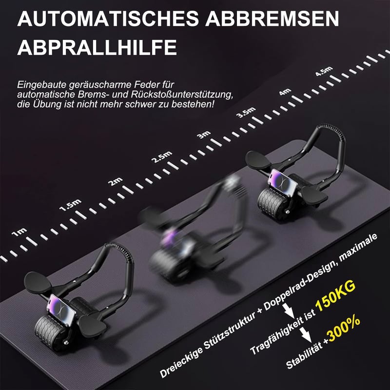 Ytloospt Automatikus Hasizom Roller Könyöktámasztással - 2in1 Core Trainer Otthonhoz