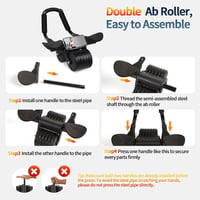 Ytloospt Automatikus Hasizom Roller Könyöktámasztással - 2in1 Core Trainer Otthonhoz 6
