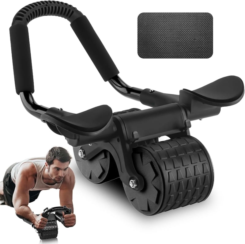 Ytloospt Automatikus Hasizom Roller Könyöktámasztással - 2in1 Core Trainer Otthonhoz