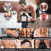 Ytloospt Automatikus Hasizom Roller Könyöktámasztással - 2in1 Core Trainer Otthonhoz 5