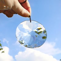 YU FENG 85mm Függő Kristály Prizma Suncatcher Ablakdísz Szivárvány Fénytörő 5