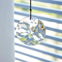 YU FENG 85mm Függő Kristály Prizma Suncatcher Ablakdísz Szivárvány Fénytörő 4