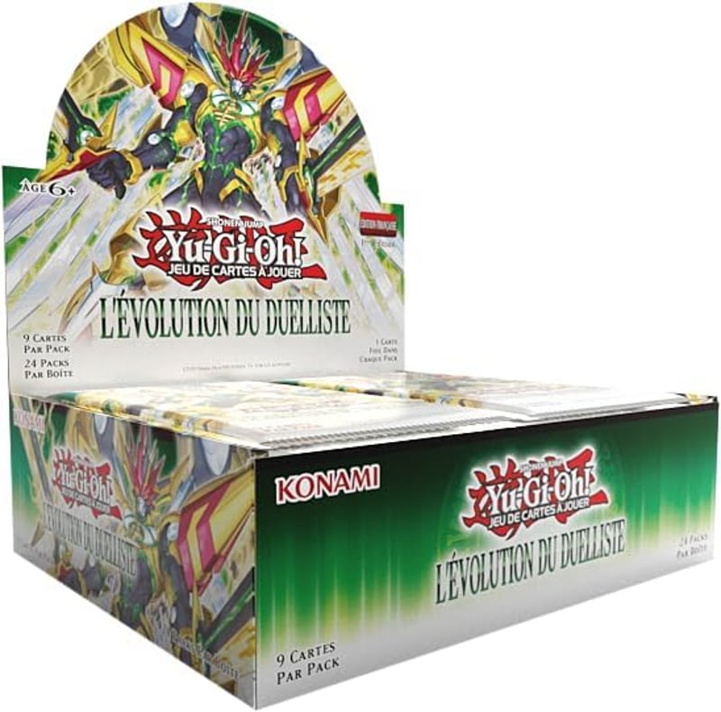 Yu-Gi-Oh! A párbajozó fejlődése booster display - 24 csomag, francia kiadás