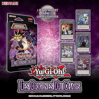 Pachet Tuckbox Yu-Gi-Oh! Chaos Origins cu 3 pachete booster - Joc de cărți cu 27 de cărți - Ediția 1 franceză - Pentru vârste de la 6 ani în sus 5