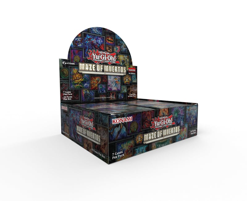 Yu-Gi-Oh! Maze of Muertos Booster Display (24 balíčkov) – 1. edícia – kartová hra v angličtine