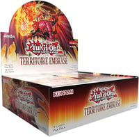 Yu-Gi-Oh! Territoire Embrasé 24 boosteres kártyajáték doboz - 216 kártya, francia kiadás, 6+ éves kortól 1