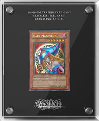 Yu-Gi-Oh! Trading Card Game Karta z nehrdzavejúcej ocele: Dark Magician Girl – Zberateľská karta Konami (exkluzívne na Amazon) 2