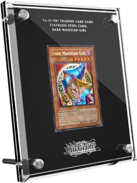Yu-Gi-Oh! Trading Card Game Karta z nehrdzavejúcej ocele: Dark Magician Girl – Zberateľská karta Konami (exkluzívne na Amazon) 3