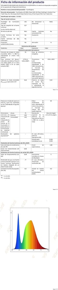 Yuanfenghua LED mennyezeti lámpa dimmelhető távirányítóval, színváltós 8
