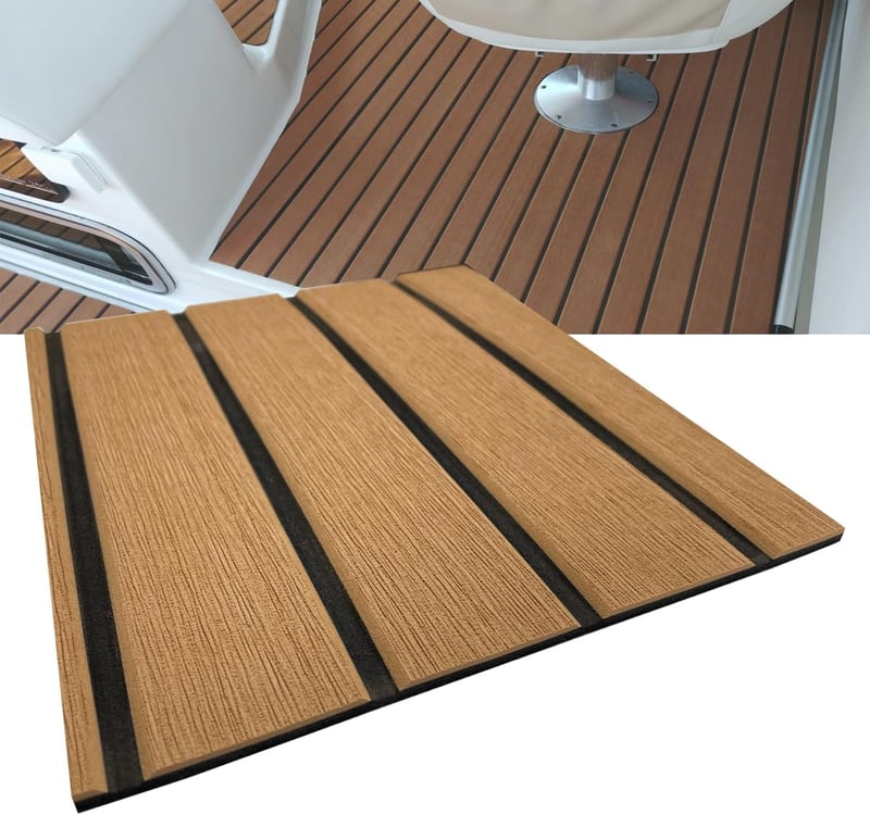 yuanjiasheng EVA hajó padló 90×240cm csúszásmentes yacht burkolat ragasztóval
