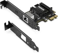 YuanLey 5Gb PCIe Hálózati Kártya RTL8126 Chippel, 5G/2.5G/1G Ethernet Adapter RJ45 Porttal, WOL Támogatás Windows/Linux PC-hez 1