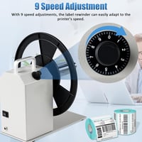 YUCHENGTECH Automata Címketekercs 120mm Szélesség Állítható Sebesség - White 5
