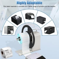 YUCHENGTECH Automata Címketekercs 120mm Szélesség Állítható Sebesség - White 6