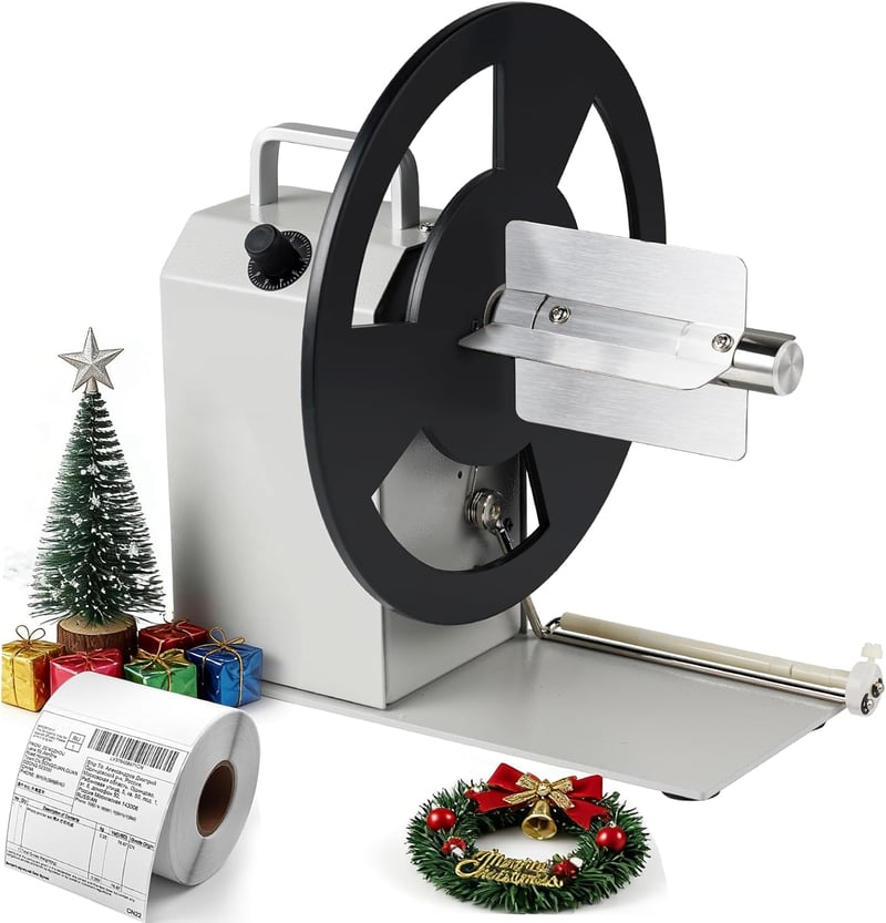 YUCHENGTECH Automata Címketekercs 120mm Szélesség Állítható Sebesség - White