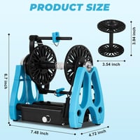 Dispozitiv electric de tors YUCHENGTECH cu pedală, 12V, pentru lână, cu regulator de viteză 6