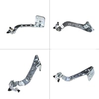 Set șină de ghidaj cu role pentru ușa glisantă dreapta compatibil cu Jumper Bus Ducato 250 1344234080 1344239080 1344266080 4