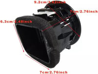 YUCKMZ Légcsatorna Szellőzőrács Vauxhall Adam Corsa 13417366 13203702 4