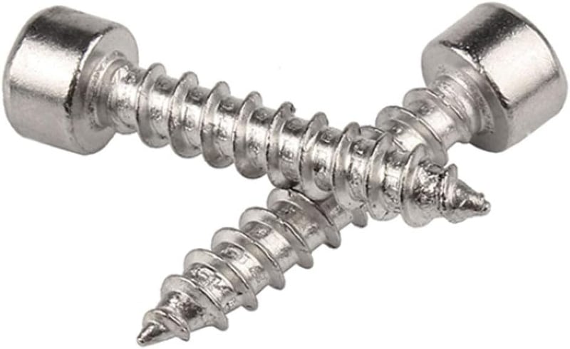 Yudesun 304 Rozsdamentes Hatszögfejű Csavarok, M4x14 (50db)