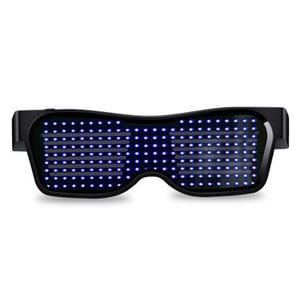 Yuehuamech LED svjetleće naočale za zabave i Noć vještica