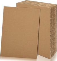 yuejuhe 20db A3 Hullámkarton Vastag Kraft Papír DIY Kézműves Festéshez 1