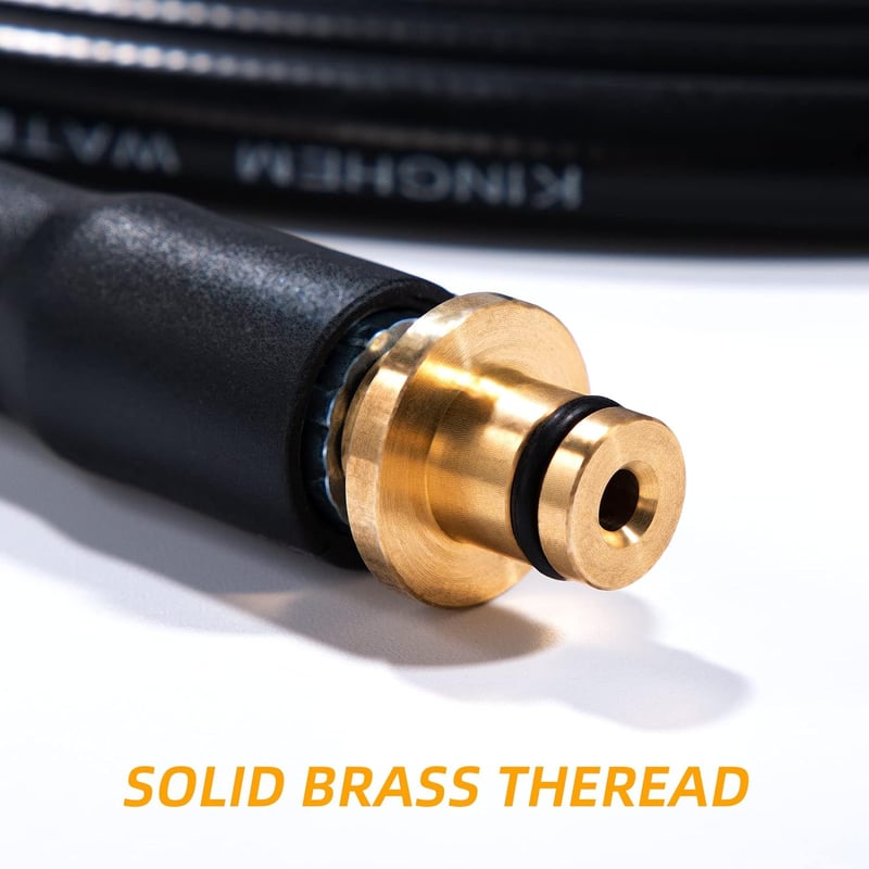 YUET High Pressure Hose Accessories 5 m Replacement Hose M22 (14 mm) with 10 mm for Kärcher HD HDS Pressure Washer for Karcher K2, K3, K4, K5 K6 K7 Old Model, Extension Hose Replacement Hose