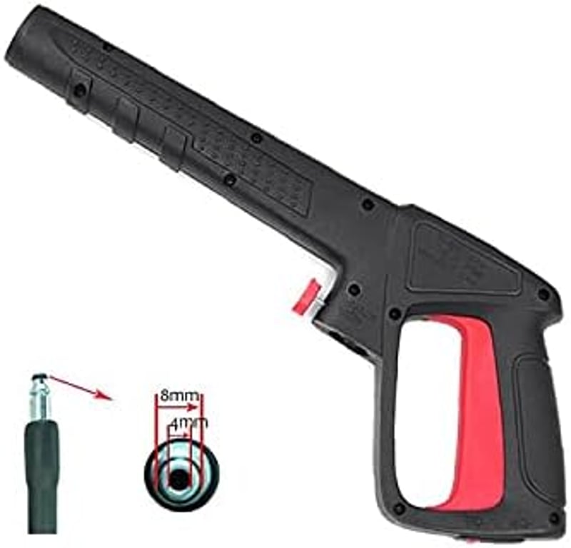 YUET Trigger Magasnyomású Mosópisztoly Bosch AQT Black Decker Kompatibilis