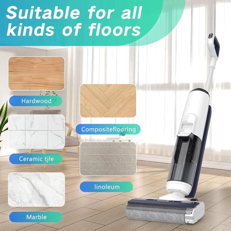 YUEYEE iFloor 5 Breeze kiegészítő szett - 2 kefe, 2 szűrő, tisztítószer