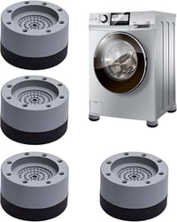 YuhooTech Mosógép Láb Gumitalpak 4 db Rezgéscsillapító Csúszásmentes Alátét 1