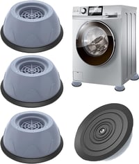 YuhooTech Mosógép Láb Gumitalpak 4 db Rezgéscsillapító Vibráció Elleni Párnák 1