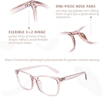 YUKANG Multifokális Olvasószemüveg Kék Fény Szűrő TR90 Könnyű Unisex 4