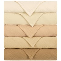 Set 5 Scutece din Muselină Yukkidds pentru Bebeluși, 60x60 cm, Textile Moi, Lavabile, Lavete pentru Regurgitare 1