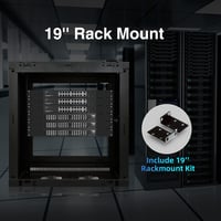 YuLinca 16 Portos PoE Switch - 10/100Mbps PoE+ Portok, 2 Gigabit Uplink, IEEE802.3af/at, 200W, VLAN & 250m PoE Hatótáv, Rackbe Szerelhető Ve 7