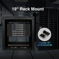 YuLinca 24 Portos PoE Switch - 10/100Mbps, 2 Gigabit Uplink, 300W, IEEE802.3af/at, VLAN, 250m PoE Hatótáv, Rack Szerelhető, Ventilátor Nélkü 7